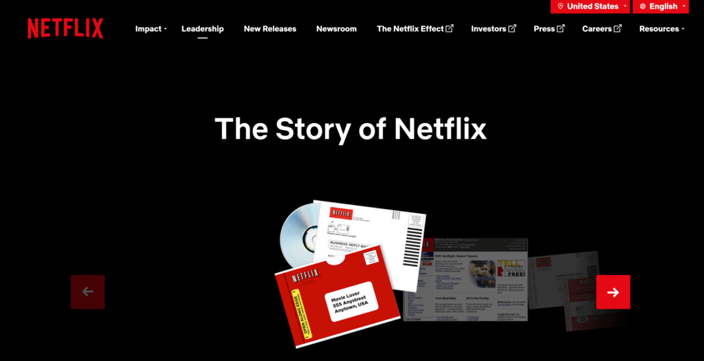 the story of netflix